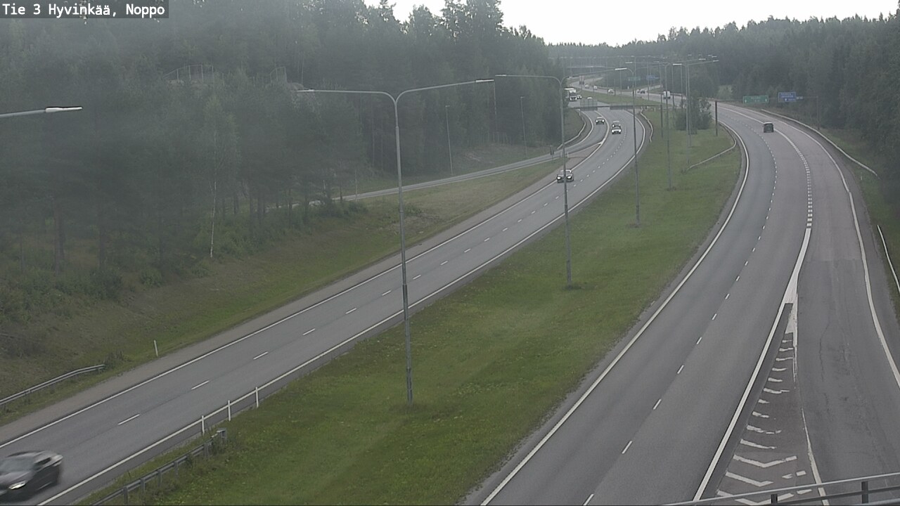 Weather Camera Image Road 3 Hyvinkää, Noppo, Hyvinkää, Uusimaa