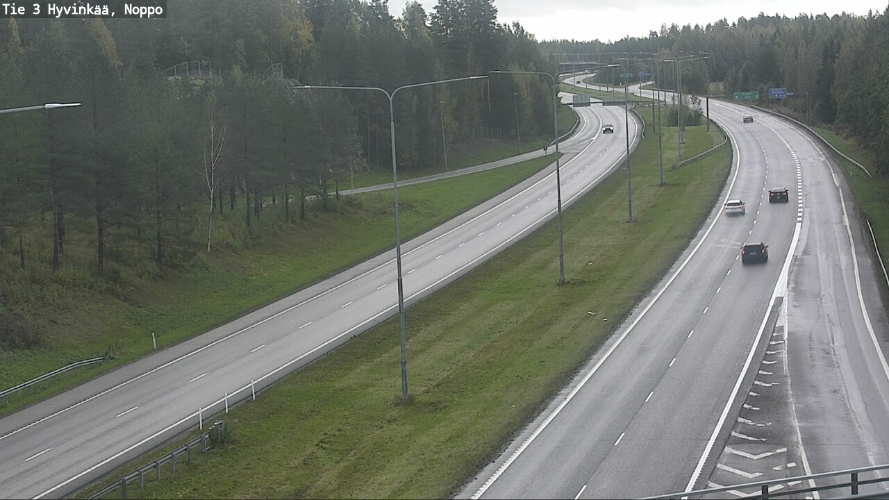 Weather Camera Image Väg 3 Hyvinge, Noppo, Hyvinkää, Uusimaa