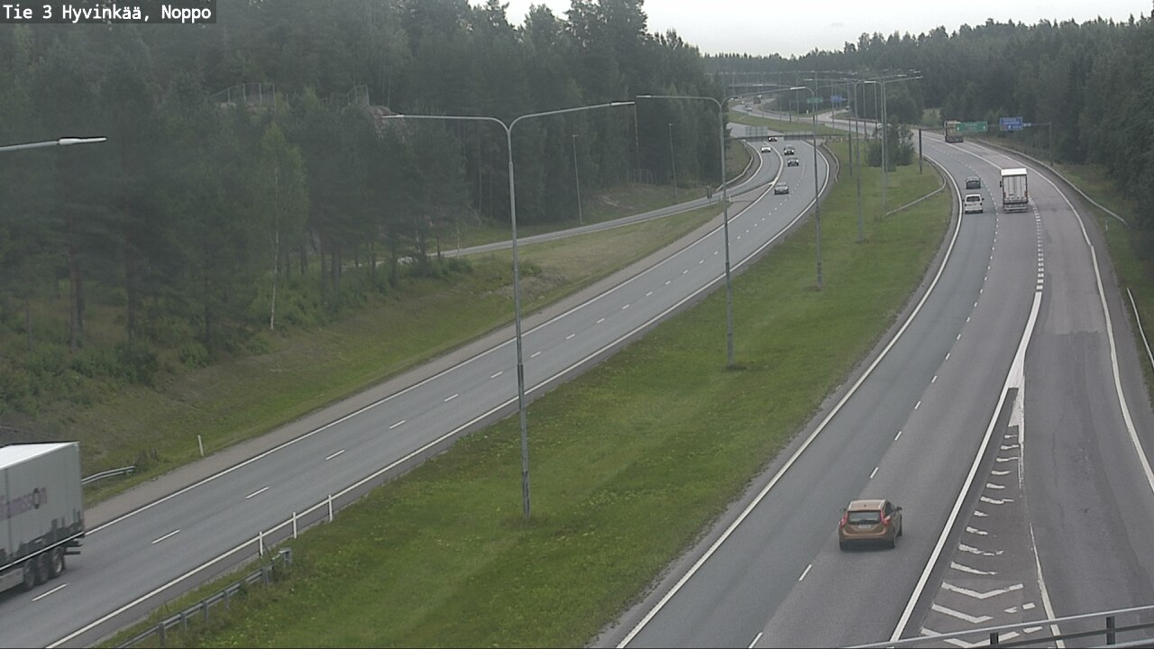 Weather Camera Image Road 3 Hyvinkää, Noppo, Hyvinkää, Uusimaa