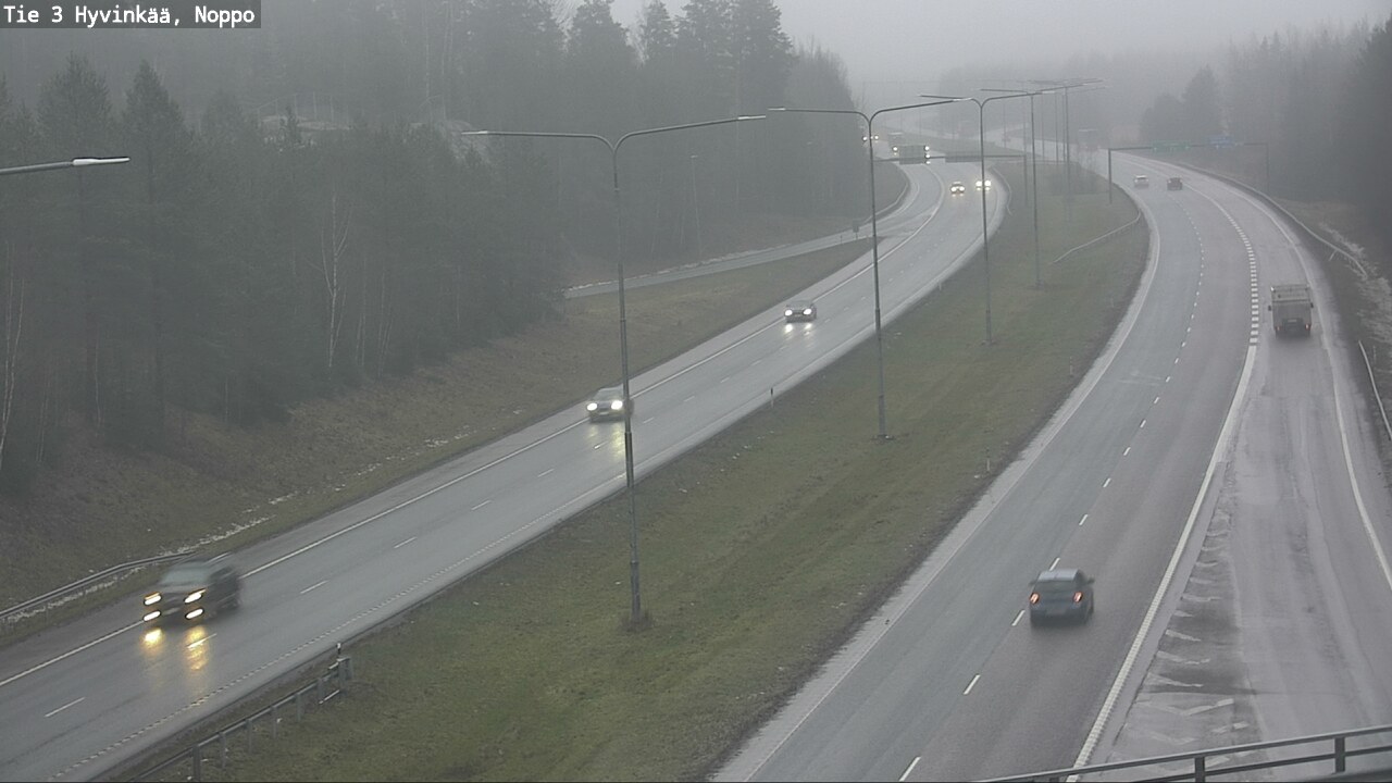 Weather Camera Image Väg 3 Hyvinge, Noppo, Hyvinkää, Uusimaa