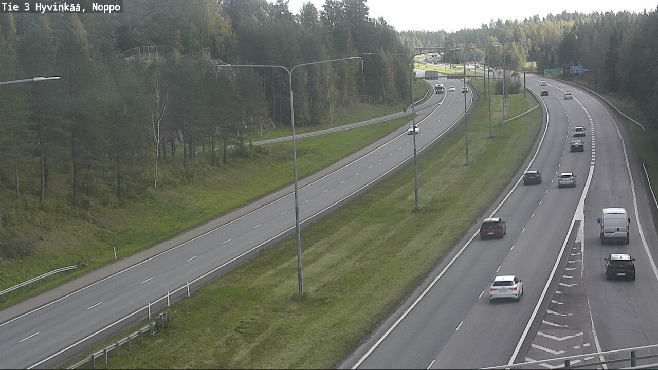 Weather Camera Image Road 3 Hyvinkää, Noppo, Hyvinkää, Uusimaa