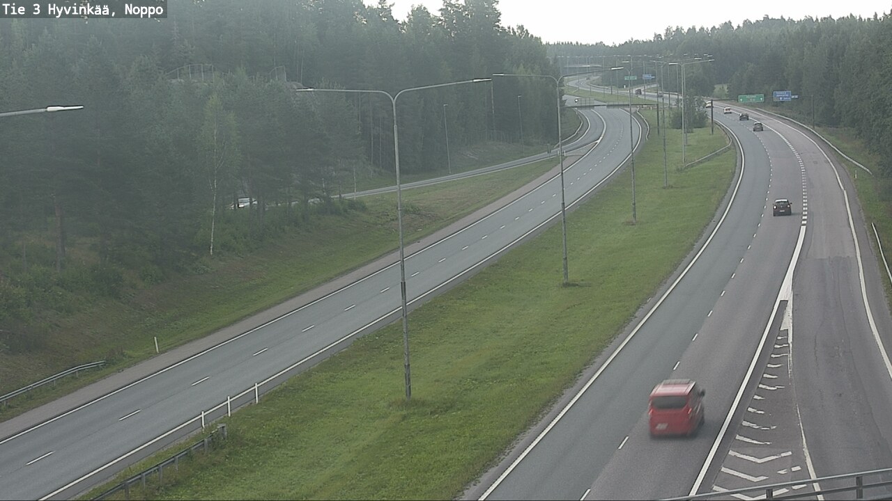 Weather Camera Image Road 3 Hyvinkää, Noppo, Hyvinkää, Uusimaa