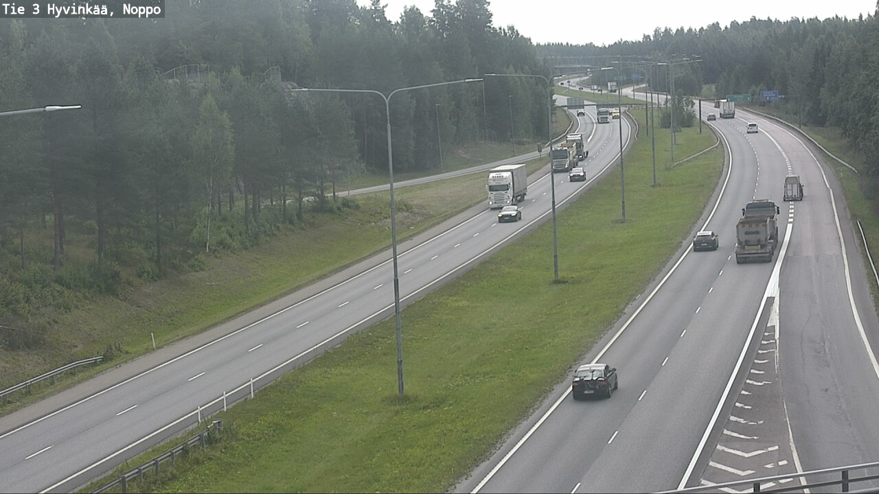 Weather Camera Image Road 3 Hyvinkää, Noppo, Hyvinkää, Uusimaa