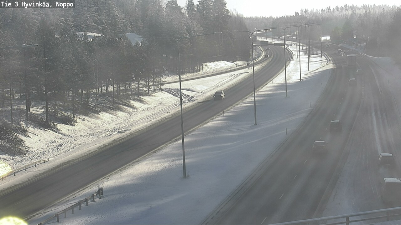 Weather Camera Image Road 3 Hyvinkää, Noppo, Hyvinkää, Uusimaa
