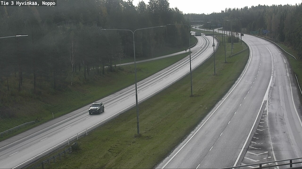 Weather Camera Image Road 3 Hyvinkää, Noppo, Hyvinkää, Uusimaa