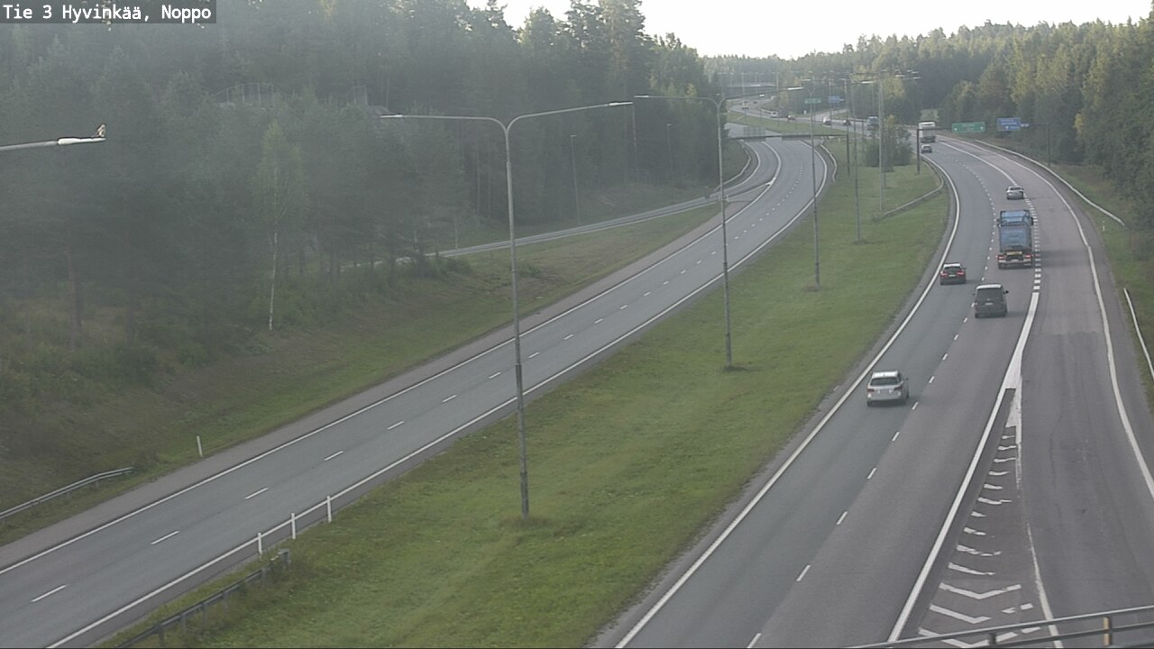 Weather Camera Image Road 3 Hyvinkää, Noppo, Hyvinkää, Uusimaa