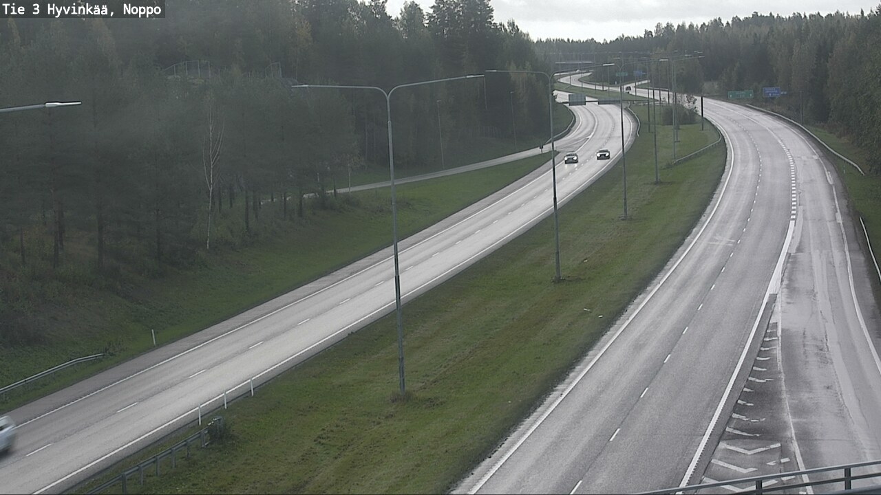 Weather Camera Image Väg 3 Hyvinge, Noppo, Hyvinkää, Uusimaa
