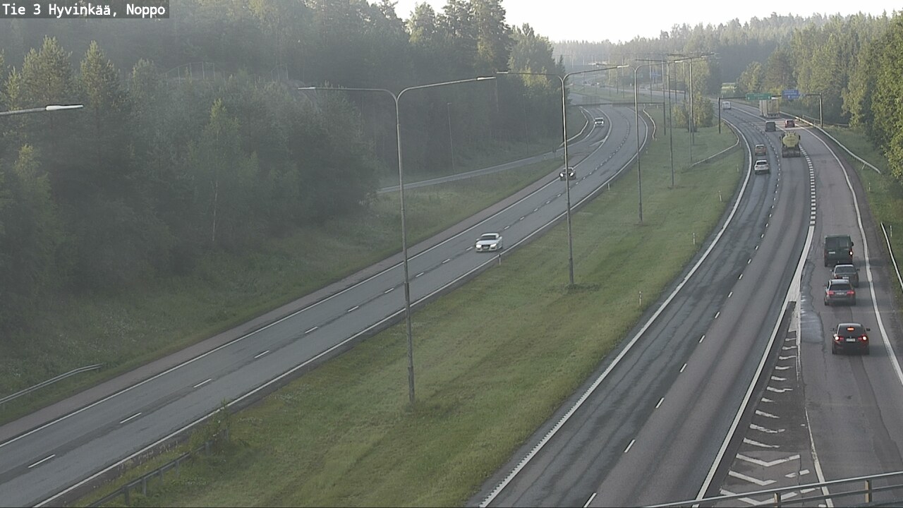 Weather Camera Image Road 3 Hyvinkää, Noppo, Hyvinkää, Uusimaa
