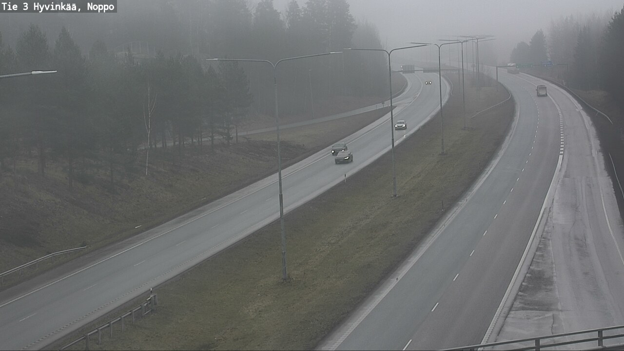 Weather Camera Image Road 3 Hyvinkää, Noppo, Hyvinkää, Uusimaa