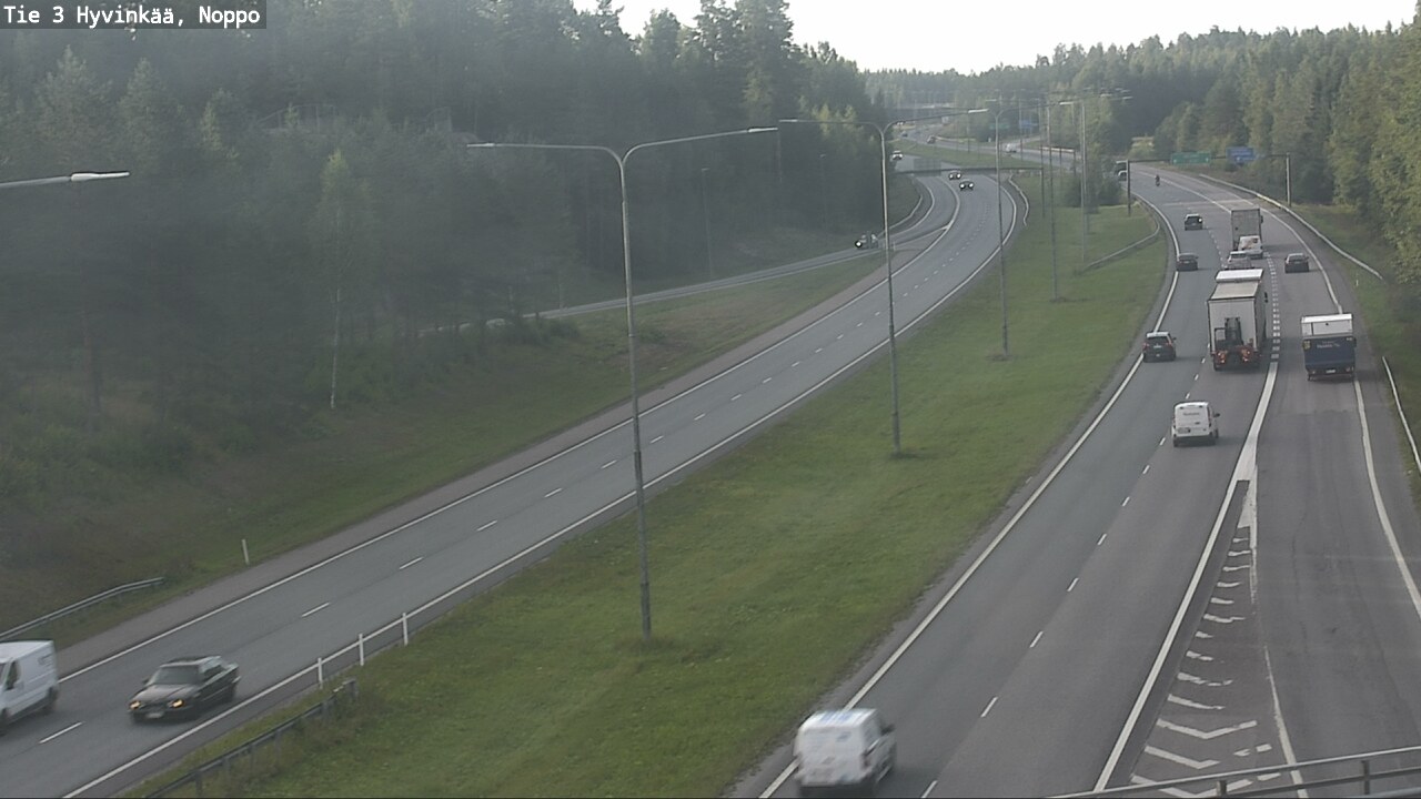 Weather Camera Image Road 3 Hyvinkää, Noppo, Hyvinkää, Uusimaa
