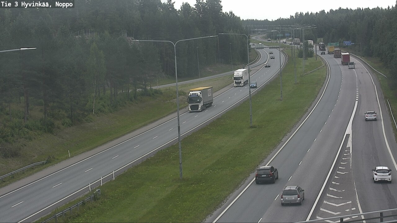 Weather Camera Image Road 3 Hyvinkää, Noppo, Hyvinkää, Uusimaa