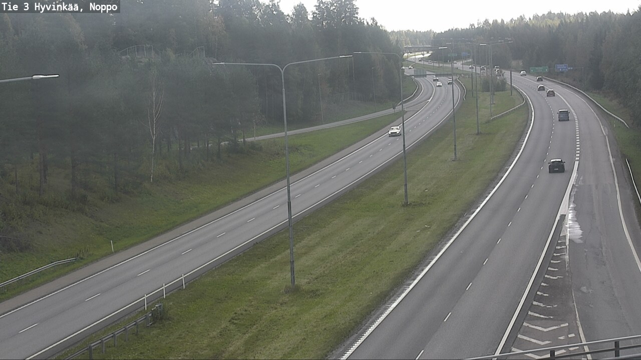 Weather Camera Image Road 3 Hyvinkää, Noppo, Hyvinkää, Uusimaa