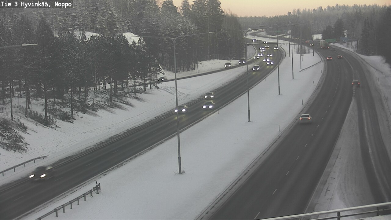 Weather Camera Image Road 3 Hyvinkää, Noppo, Hyvinkää, Uusimaa