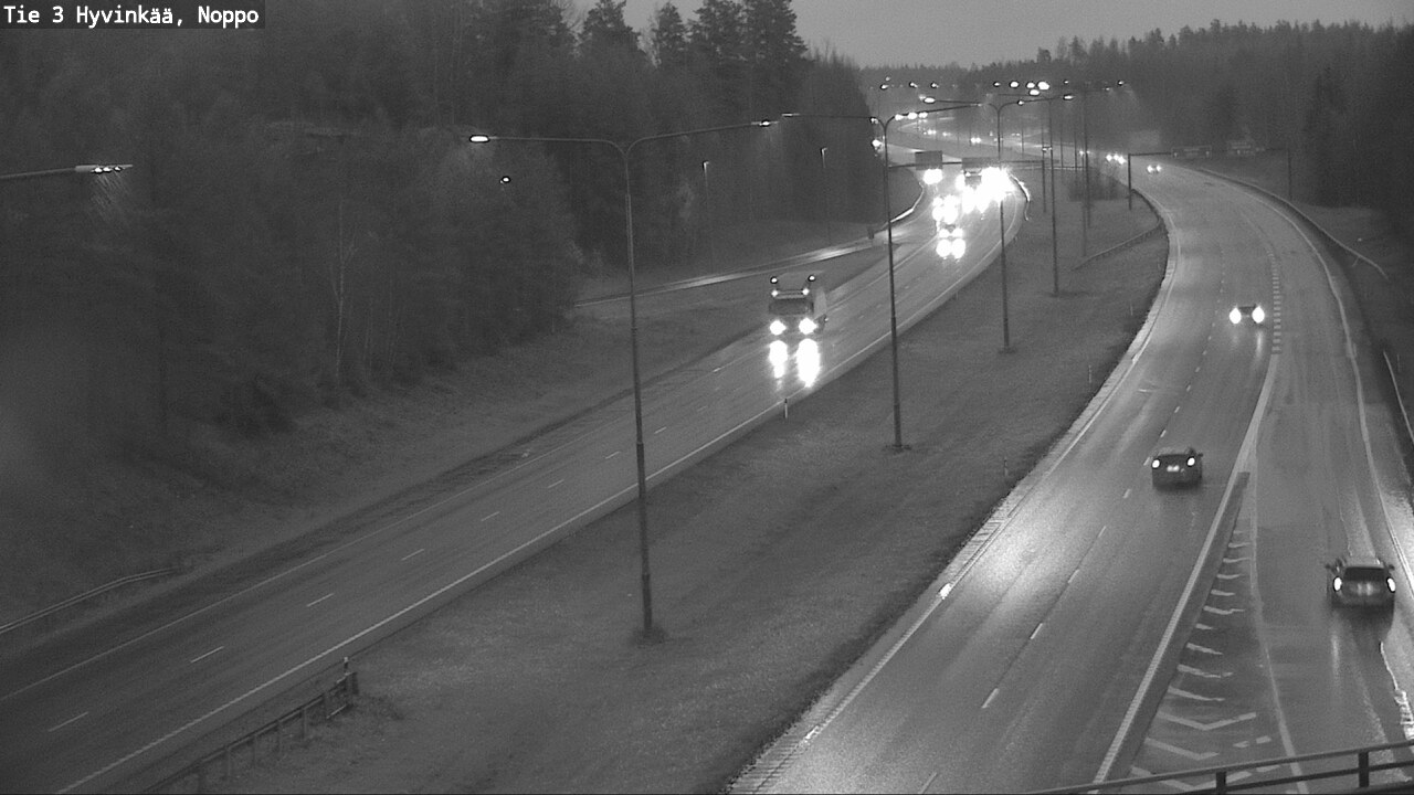 Weather Camera Image Road 3 Hyvinkää, Noppo, Hyvinkää, Uusimaa