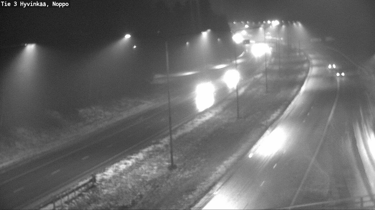 Weather Camera Image Väg 3 Hyvinge, Noppo, Hyvinkää, Uusimaa