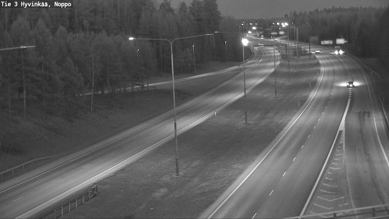 Weather Camera Image Väg 3 Hyvinge, Noppo, Hyvinkää, Uusimaa