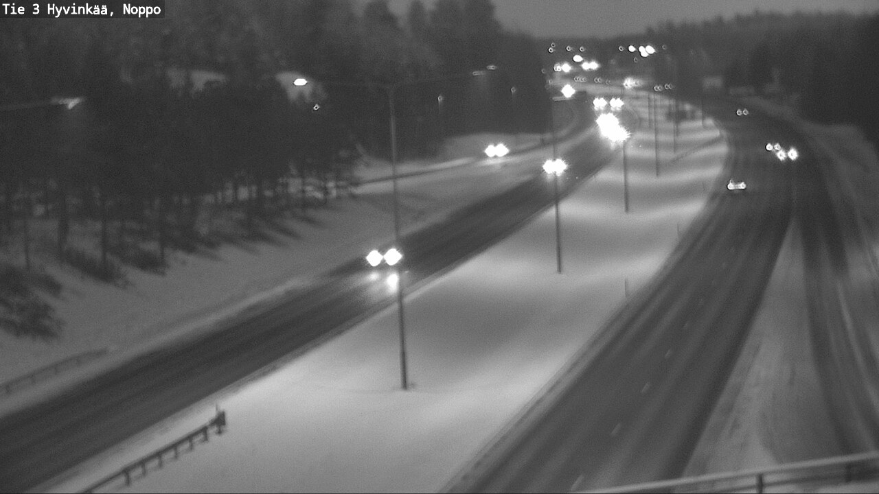 Weather Camera Image Road 3 Hyvinkää, Noppo, Hyvinkää, Uusimaa