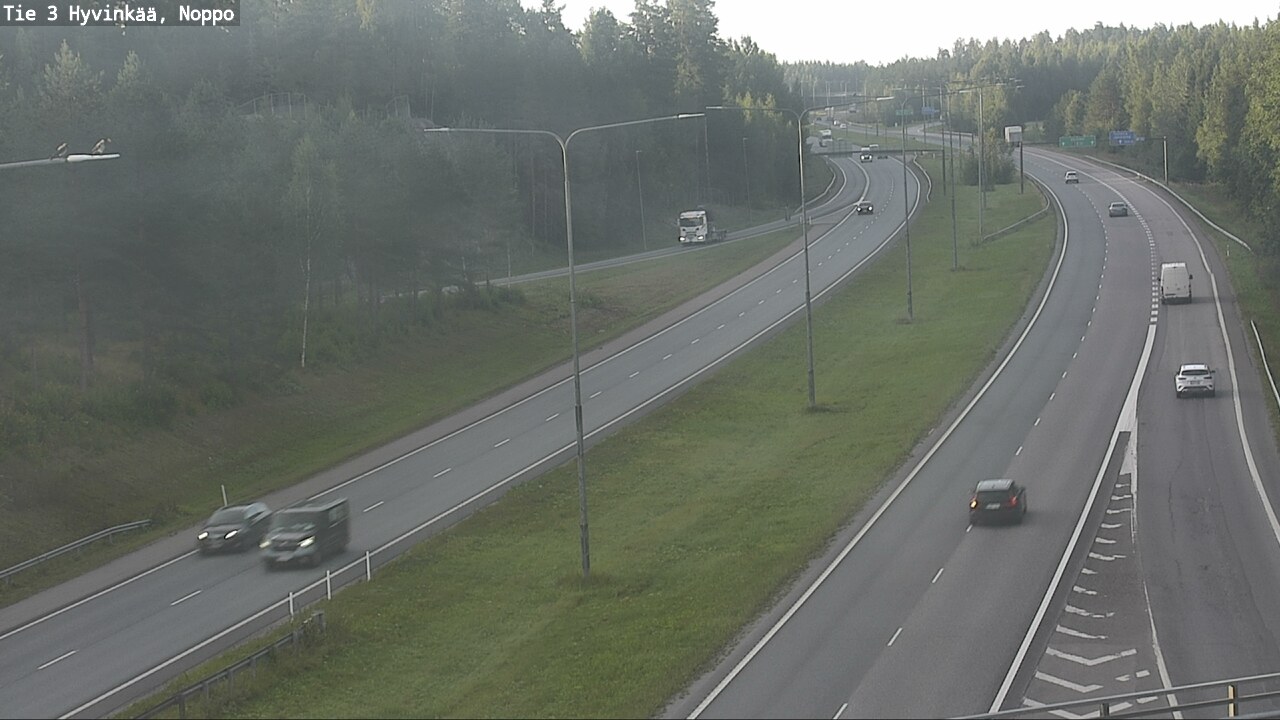 Weather Camera Image Road 3 Hyvinkää, Noppo, Hyvinkää, Uusimaa