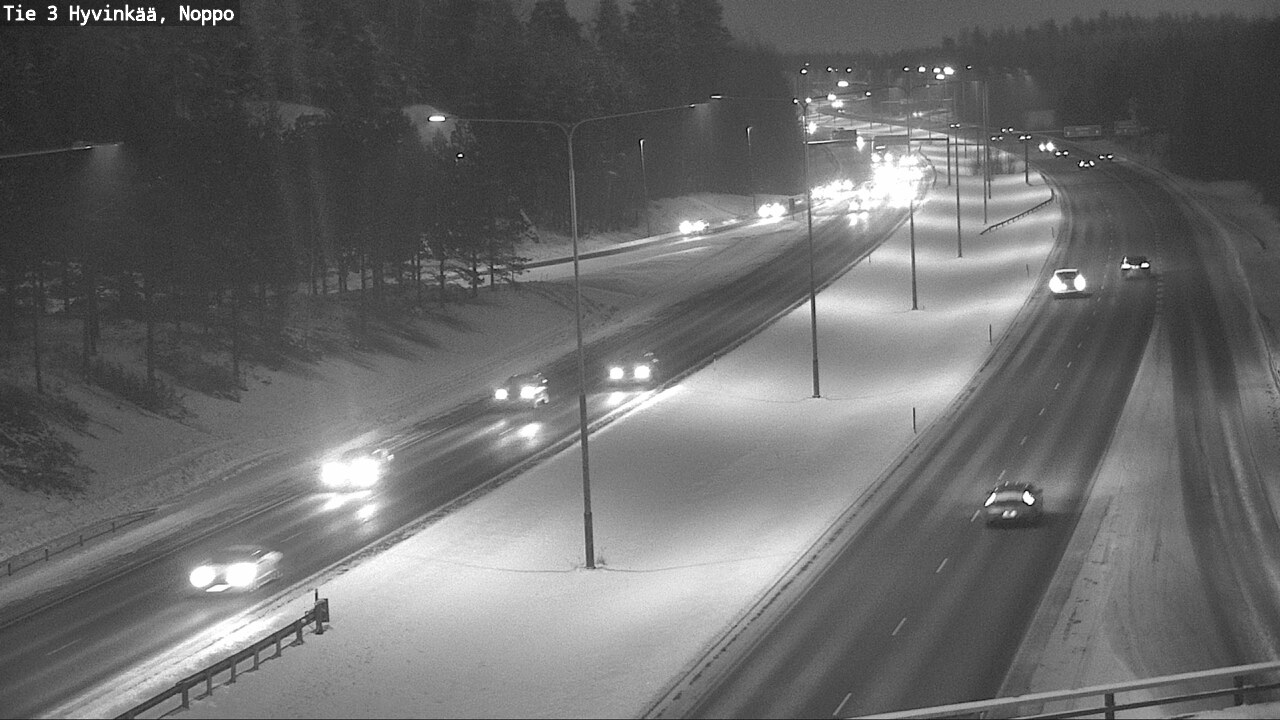 Weather Camera Image Road 3 Hyvinkää, Noppo, Hyvinkää, Uusimaa