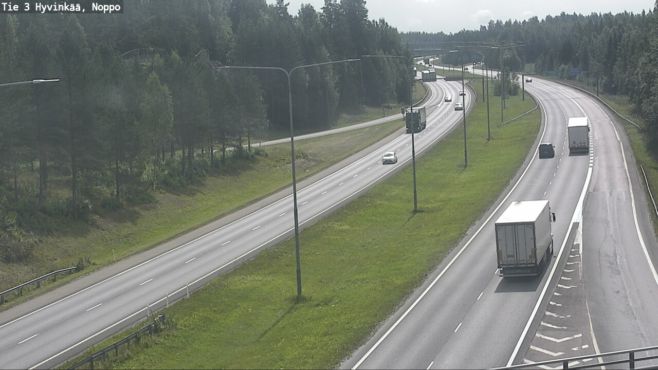 Weather Camera Image Road 3 Hyvinkää, Noppo, Hyvinkää, Uusimaa