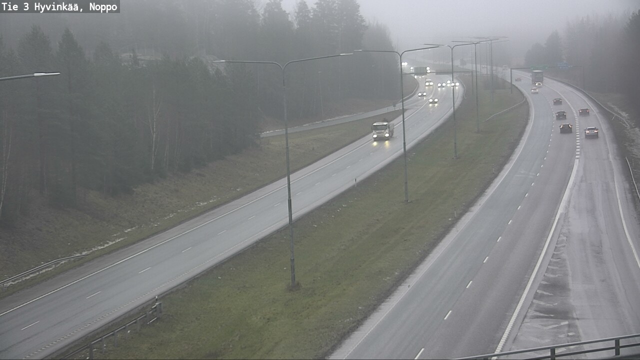 Weather Camera Image Road 3 Hyvinkää, Noppo, Hyvinkää, Uusimaa