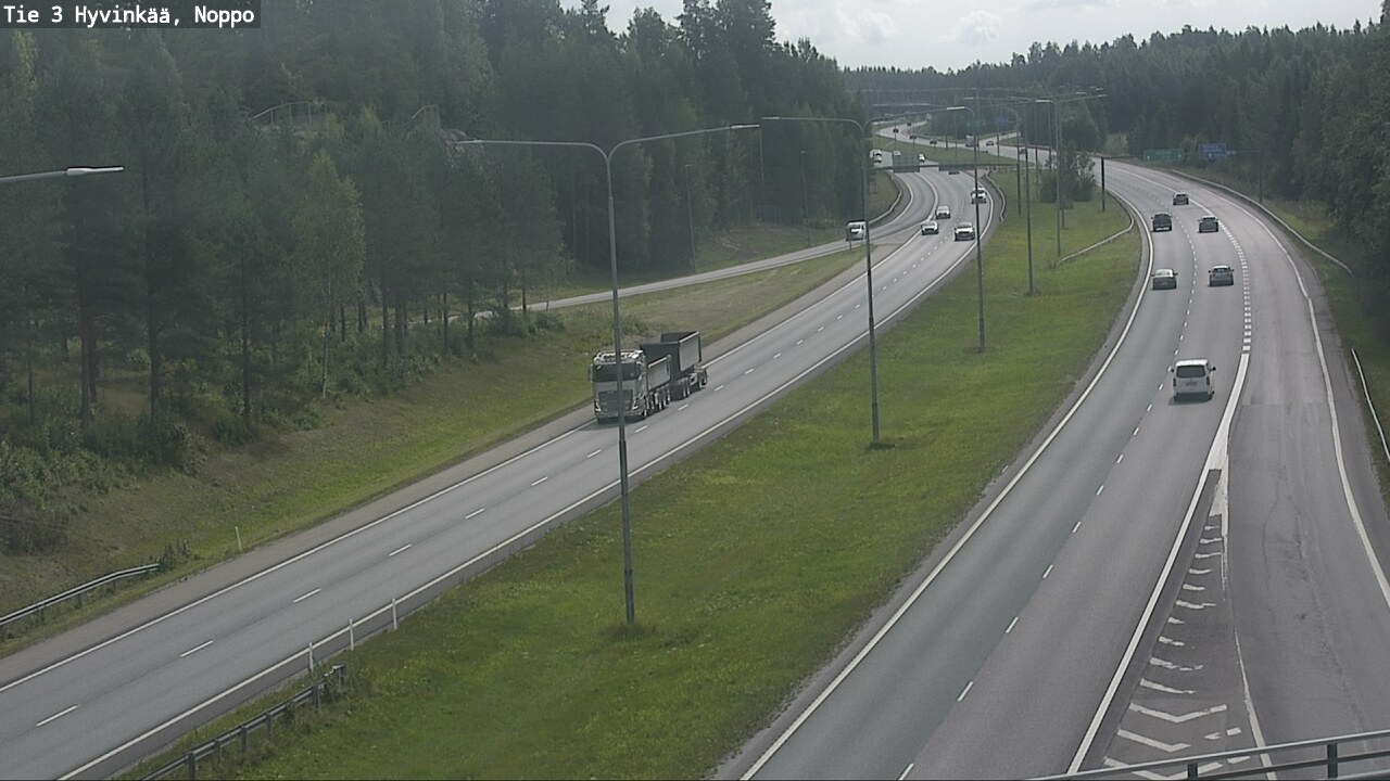 Weather Camera Image Road 3 Hyvinkää, Noppo, Hyvinkää, Uusimaa