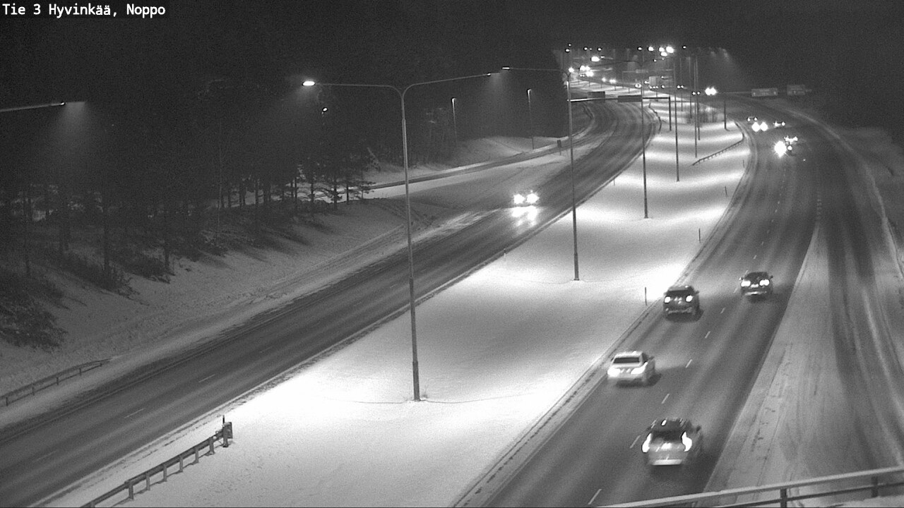 Weather Camera Image Road 3 Hyvinkää, Noppo, Hyvinkää, Uusimaa