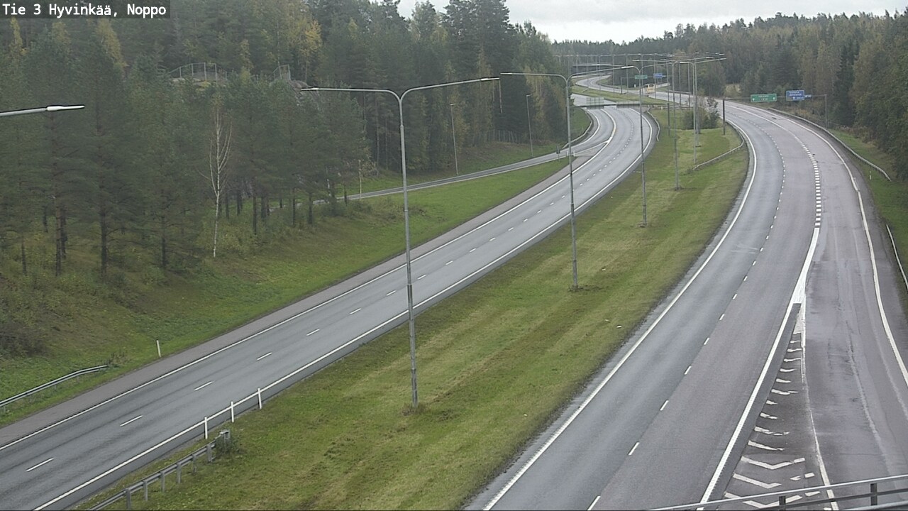 Weather Camera Image Road 3 Hyvinkää, Noppo, Hyvinkää, Uusimaa
