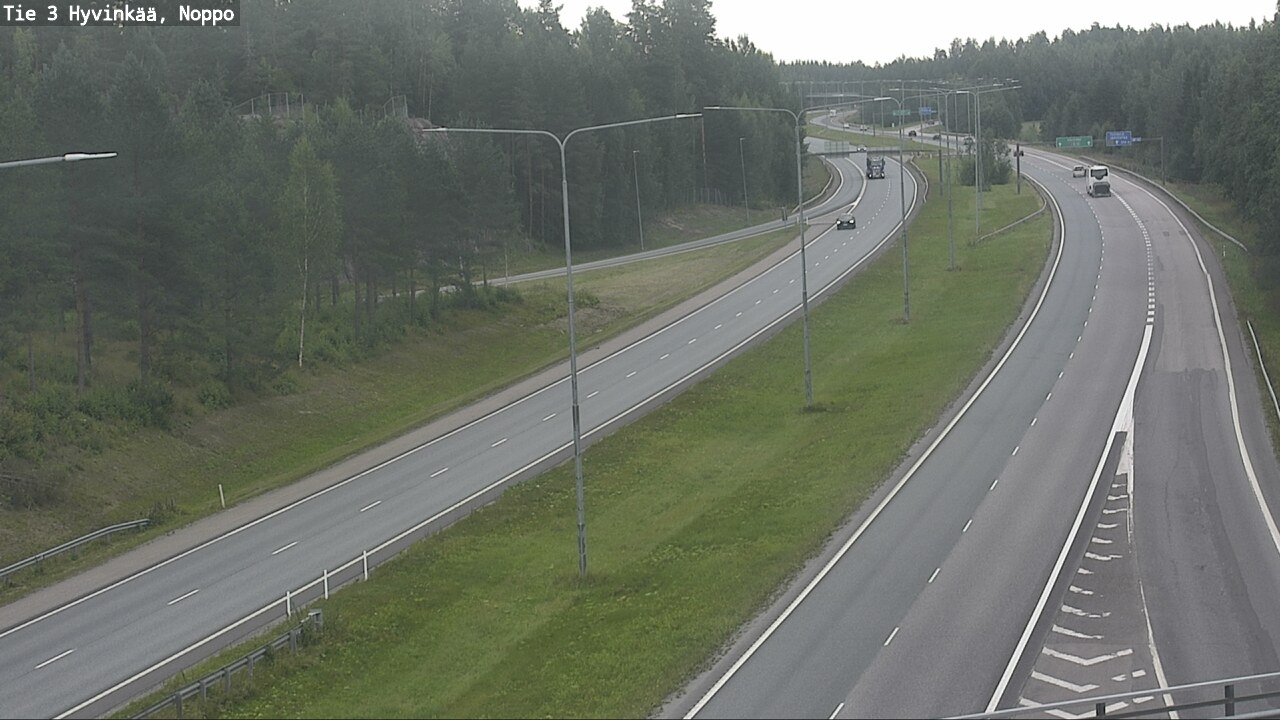 Weather Camera Image Road 3 Hyvinkää, Noppo, Hyvinkää, Uusimaa