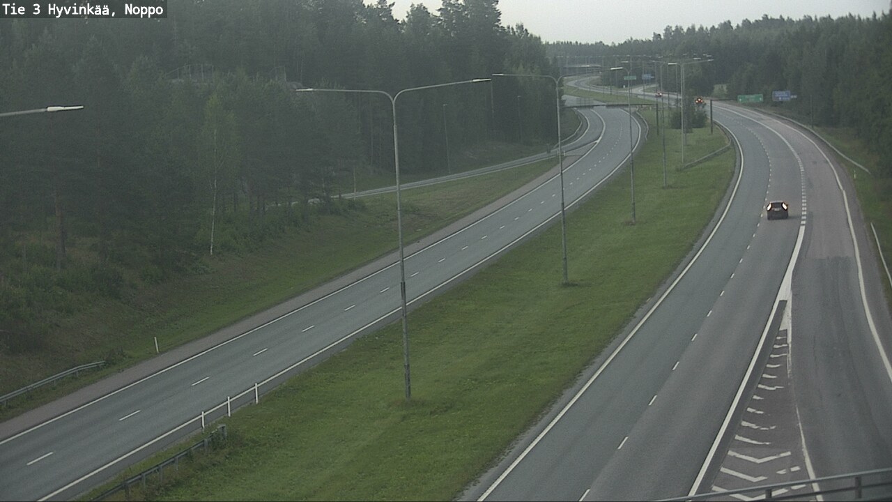 Weather Camera Image Road 3 Hyvinkää, Noppo, Hyvinkää, Uusimaa