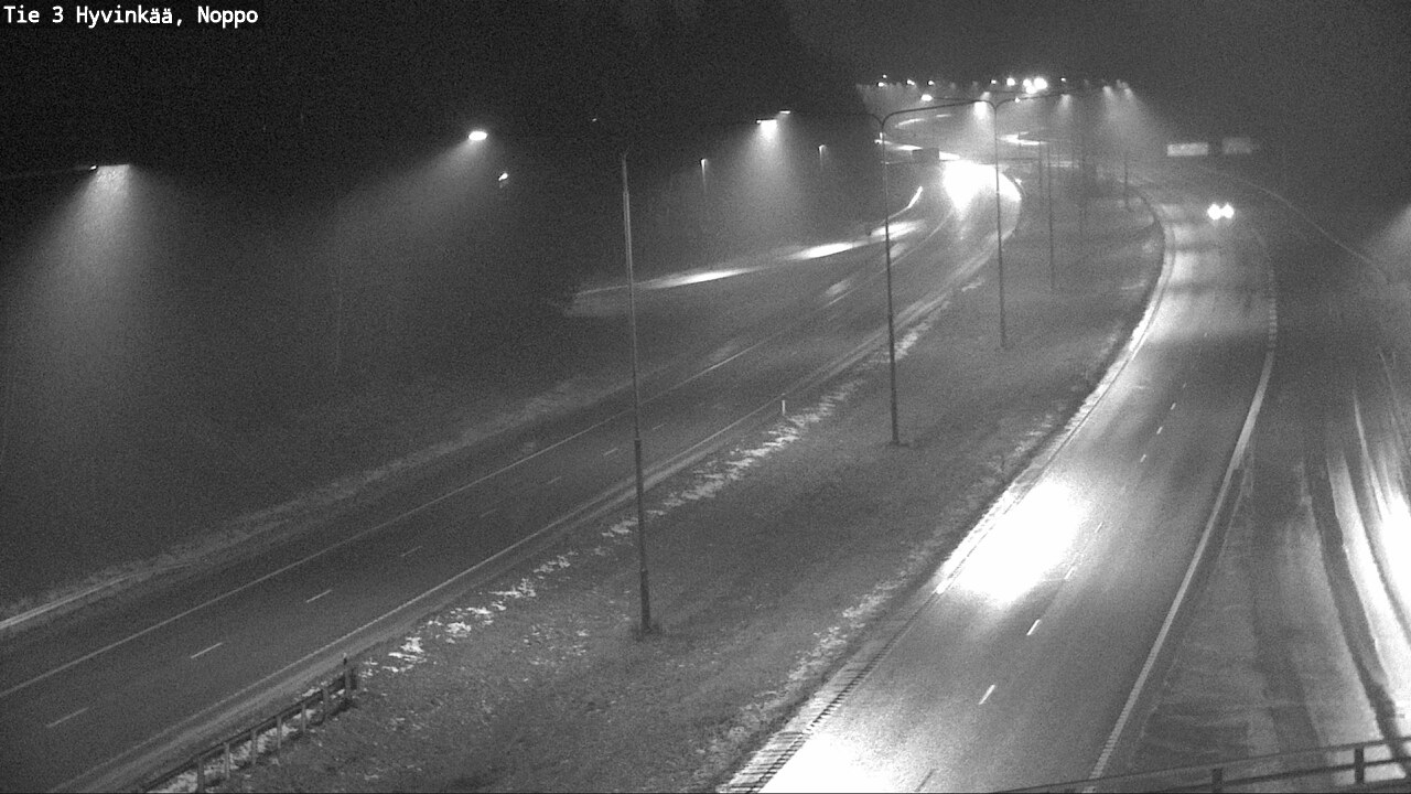 Weather Camera Image Väg 3 Hyvinge, Noppo, Hyvinkää, Uusimaa