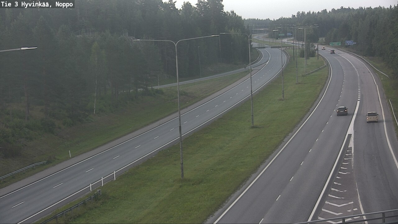Weather Camera Image Road 3 Hyvinkää, Noppo, Hyvinkää, Uusimaa