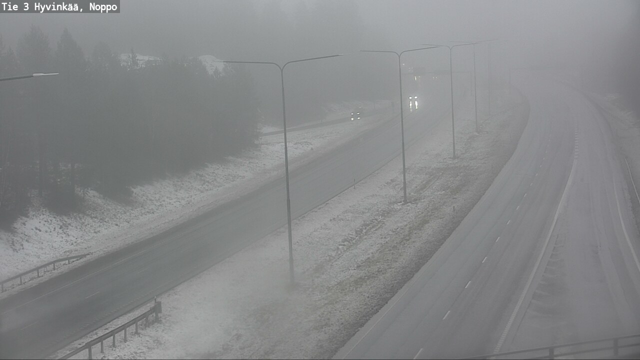 Weather Camera Image Väg 3 Hyvinge, Noppo, Hyvinkää, Uusimaa