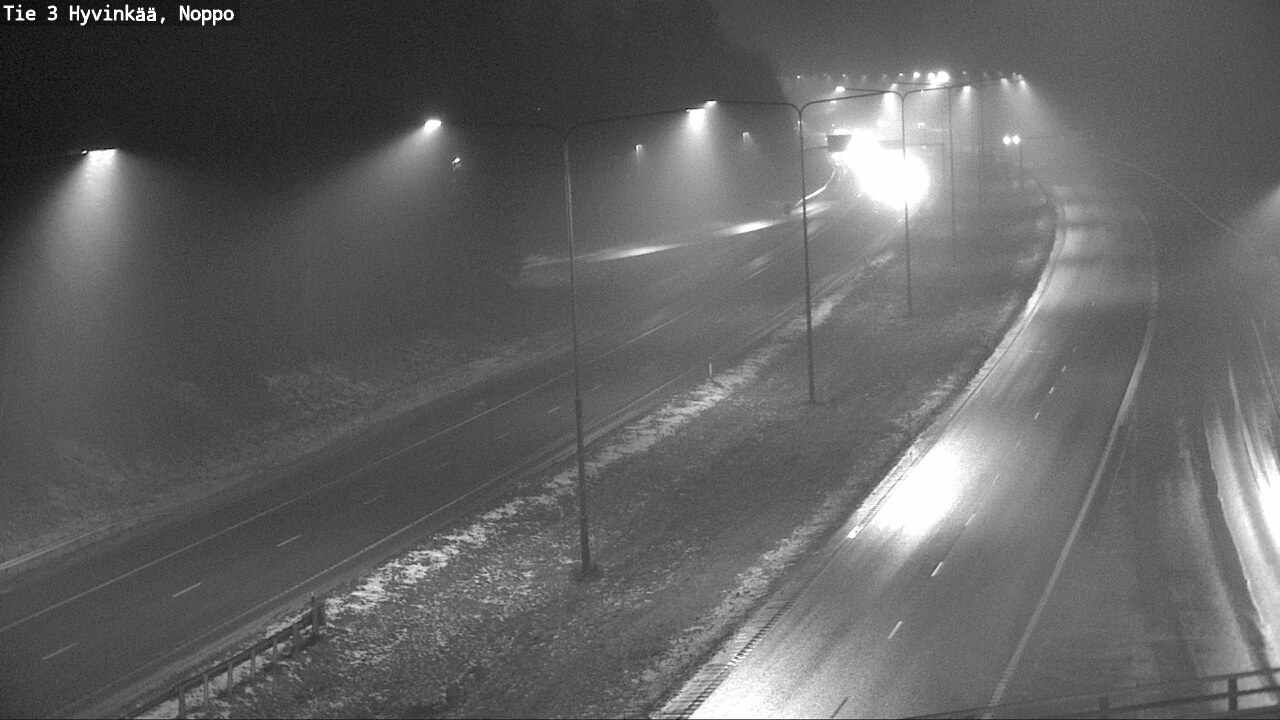 Weather Camera Image Väg 3 Hyvinge, Noppo, Hyvinkää, Uusimaa
