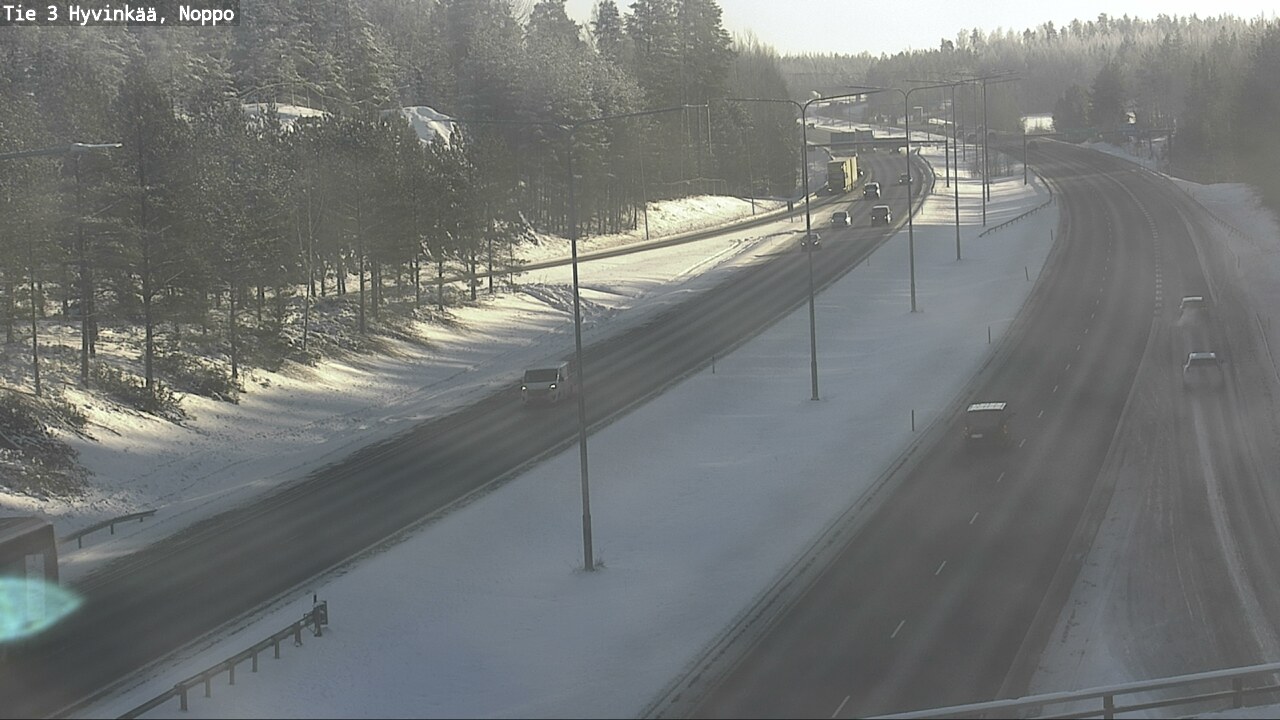 Weather Camera Image Road 3 Hyvinkää, Noppo, Hyvinkää, Uusimaa