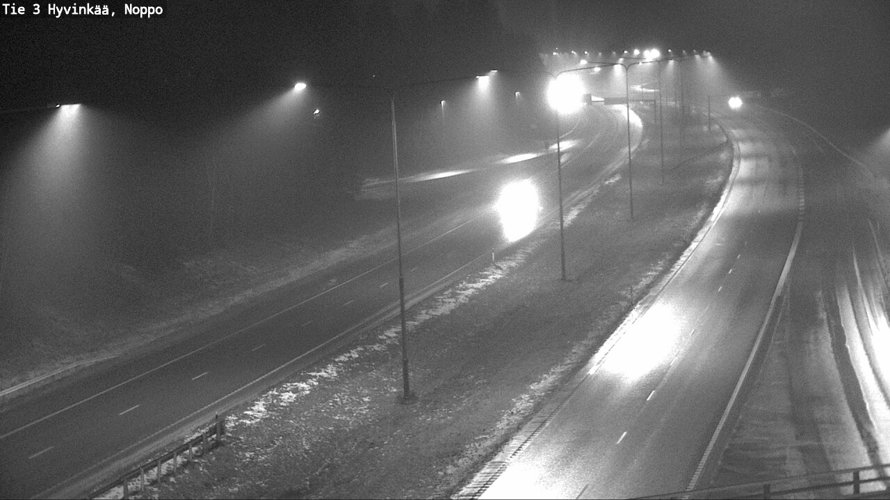 Weather Camera Image Väg 3 Hyvinge, Noppo, Hyvinkää, Uusimaa