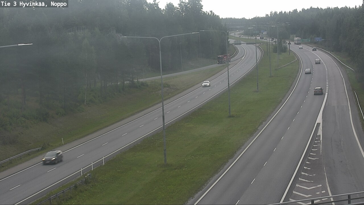 Weather Camera Image Road 3 Hyvinkää, Noppo, Hyvinkää, Uusimaa