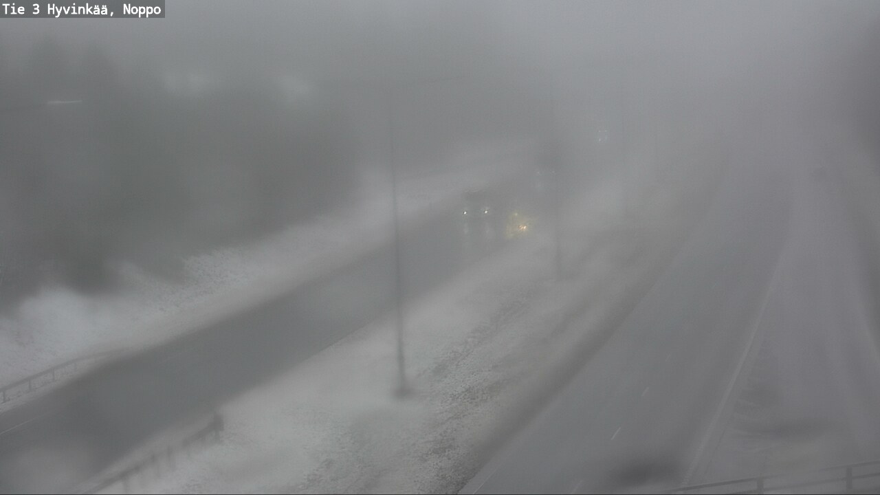 Weather Camera Image Väg 3 Hyvinge, Noppo, Hyvinkää, Uusimaa