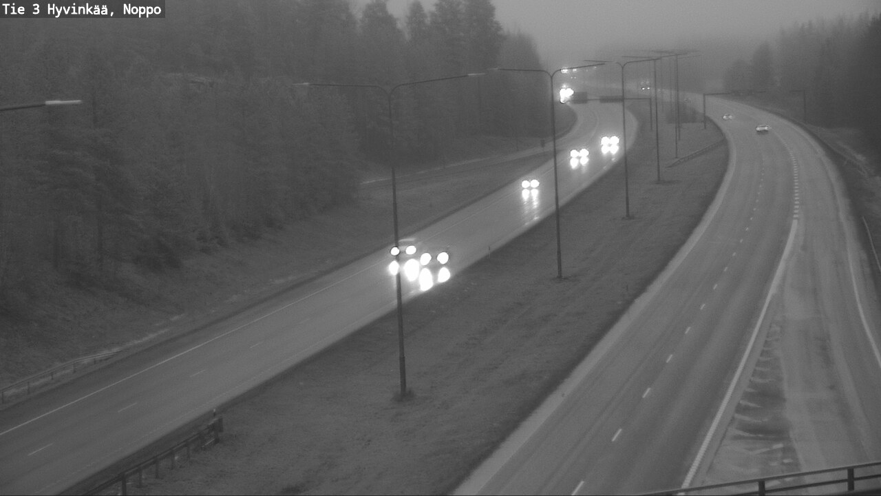 Weather Camera Image Road 3 Hyvinkää, Noppo, Hyvinkää, Uusimaa
