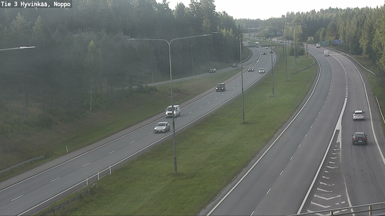 Weather Camera Image Road 3 Hyvinkää, Noppo, Hyvinkää, Uusimaa