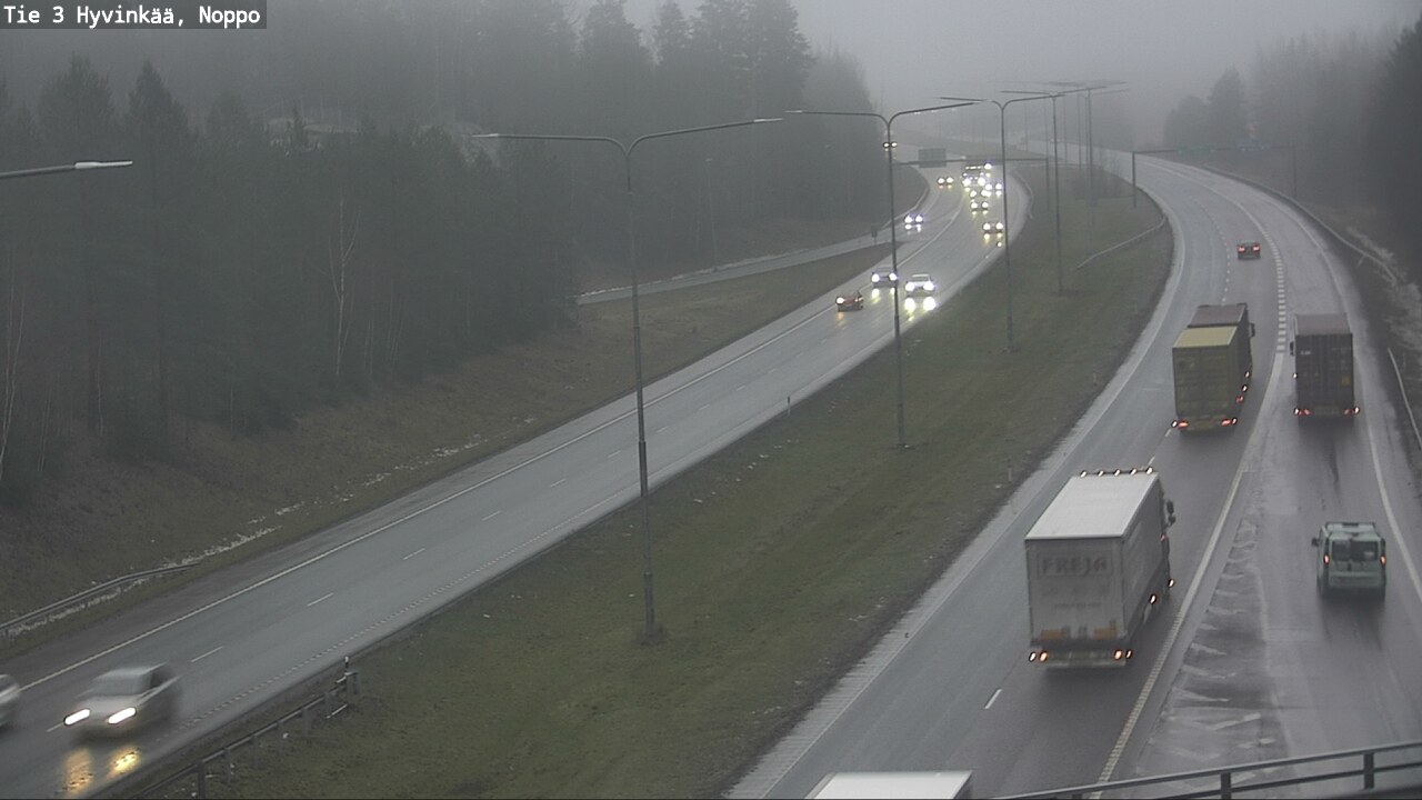 Weather Camera Image Road 3 Hyvinkää, Noppo, Hyvinkää, Uusimaa
