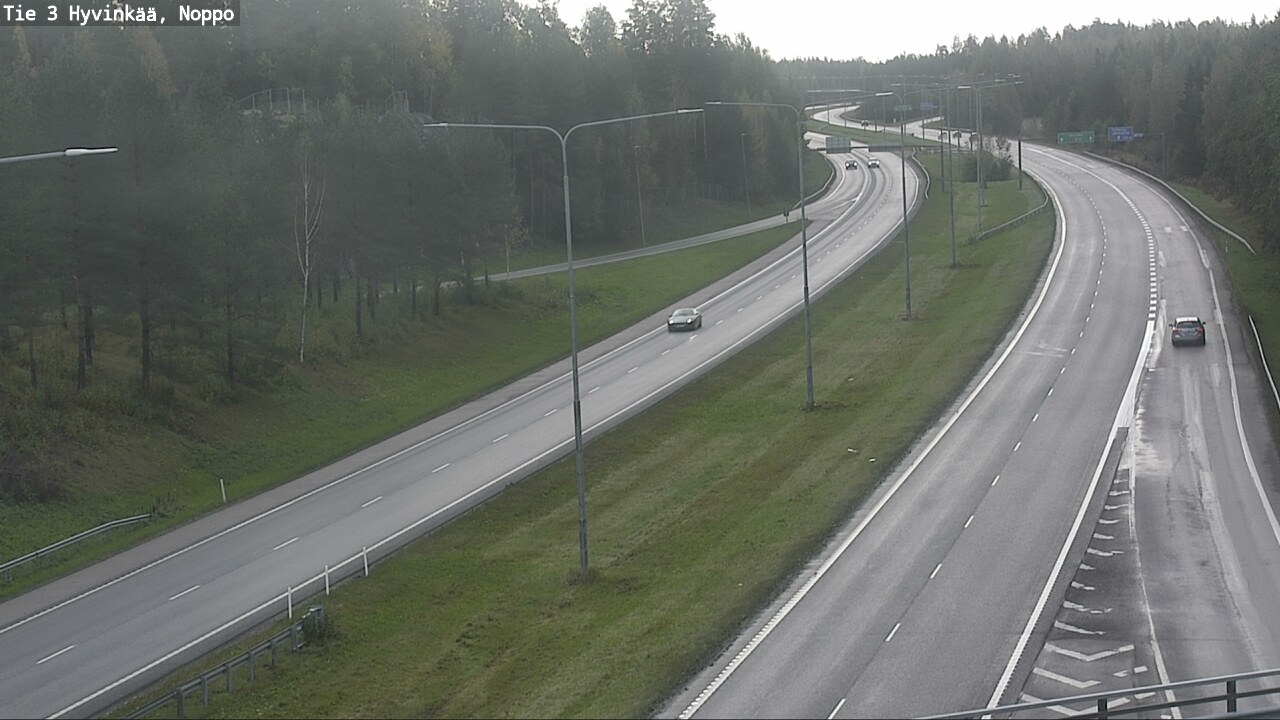 Weather Camera Image Väg 3 Hyvinge, Noppo, Hyvinkää, Uusimaa