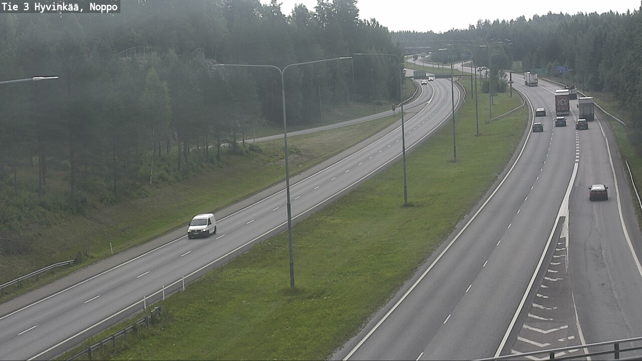Weather Camera Image Road 3 Hyvinkää, Noppo, Hyvinkää, Uusimaa