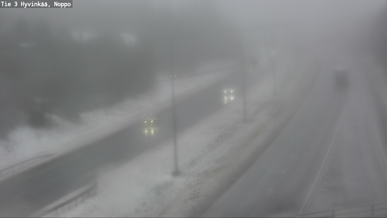 Weather Camera Image Väg 3 Hyvinge, Noppo, Hyvinkää, Uusimaa