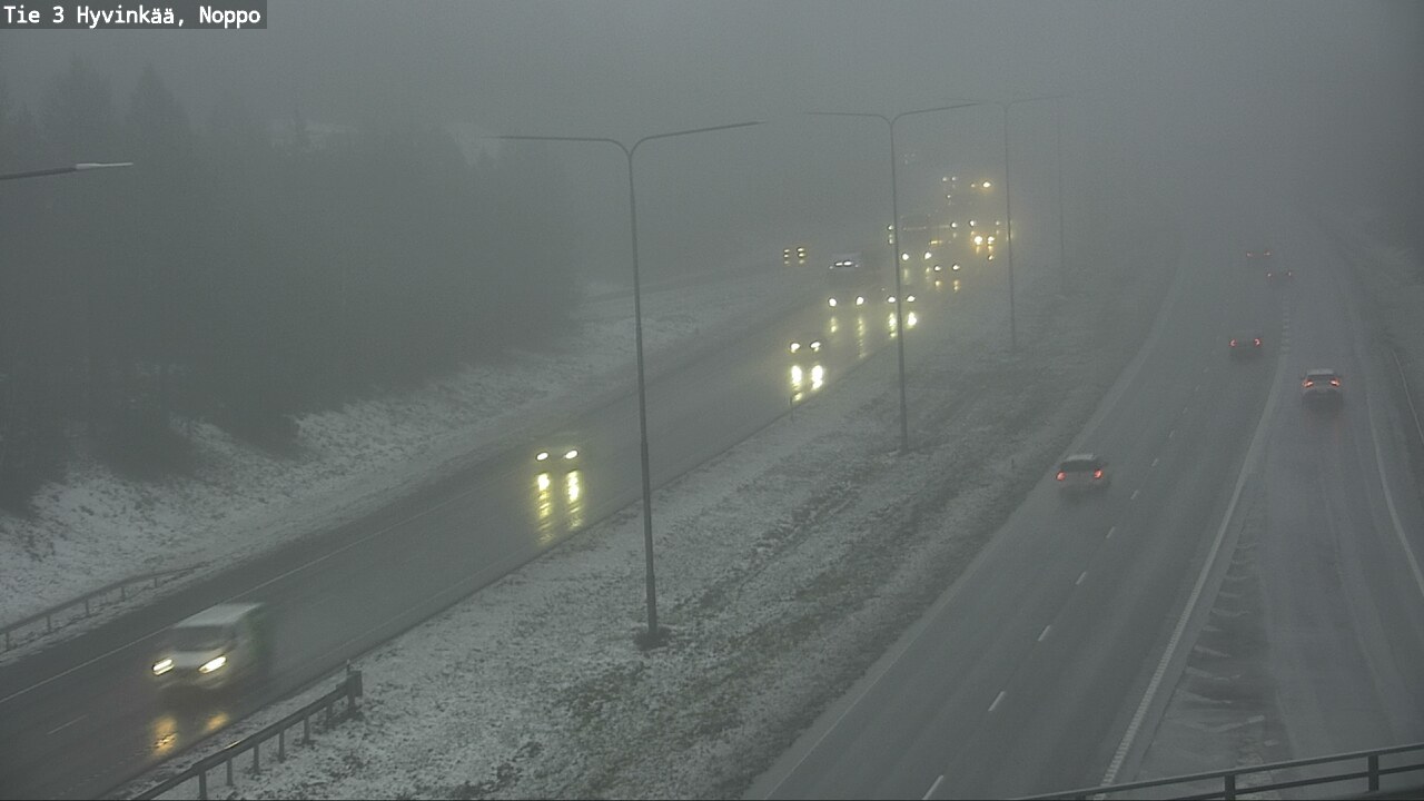 Weather Camera Image Väg 3 Hyvinge, Noppo, Hyvinkää, Uusimaa