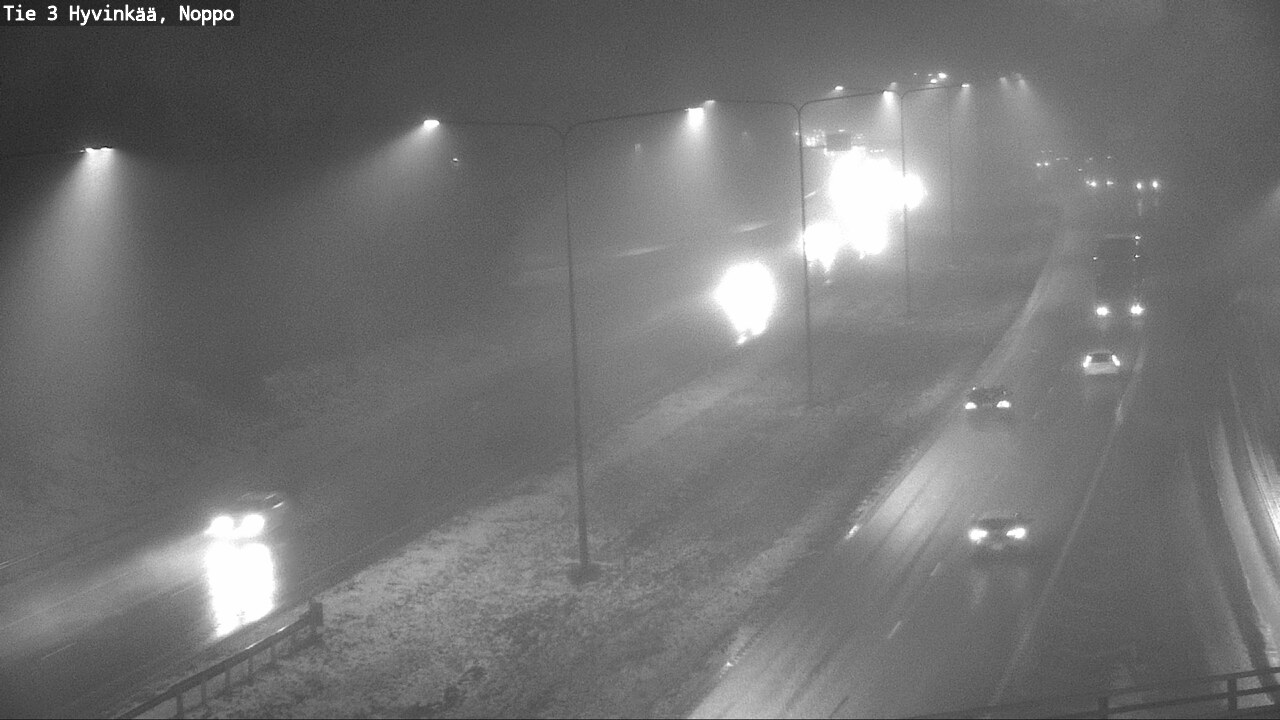 Weather Camera Image Väg 3 Hyvinge, Noppo, Hyvinkää, Uusimaa