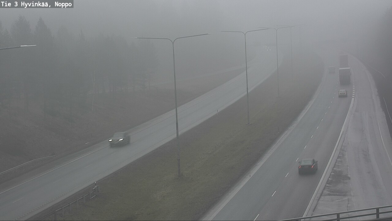 Weather Camera Image Road 3 Hyvinkää, Noppo, Hyvinkää, Uusimaa