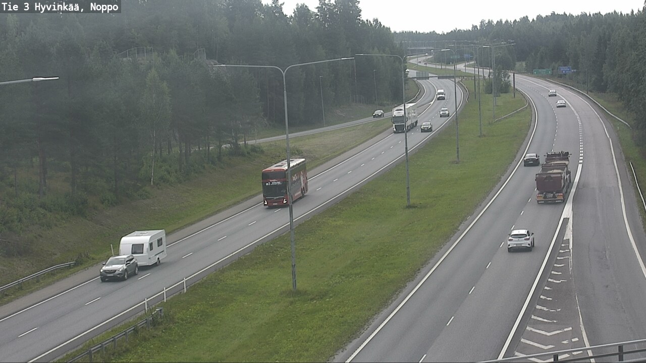 Weather Camera Image Road 3 Hyvinkää, Noppo, Hyvinkää, Uusimaa