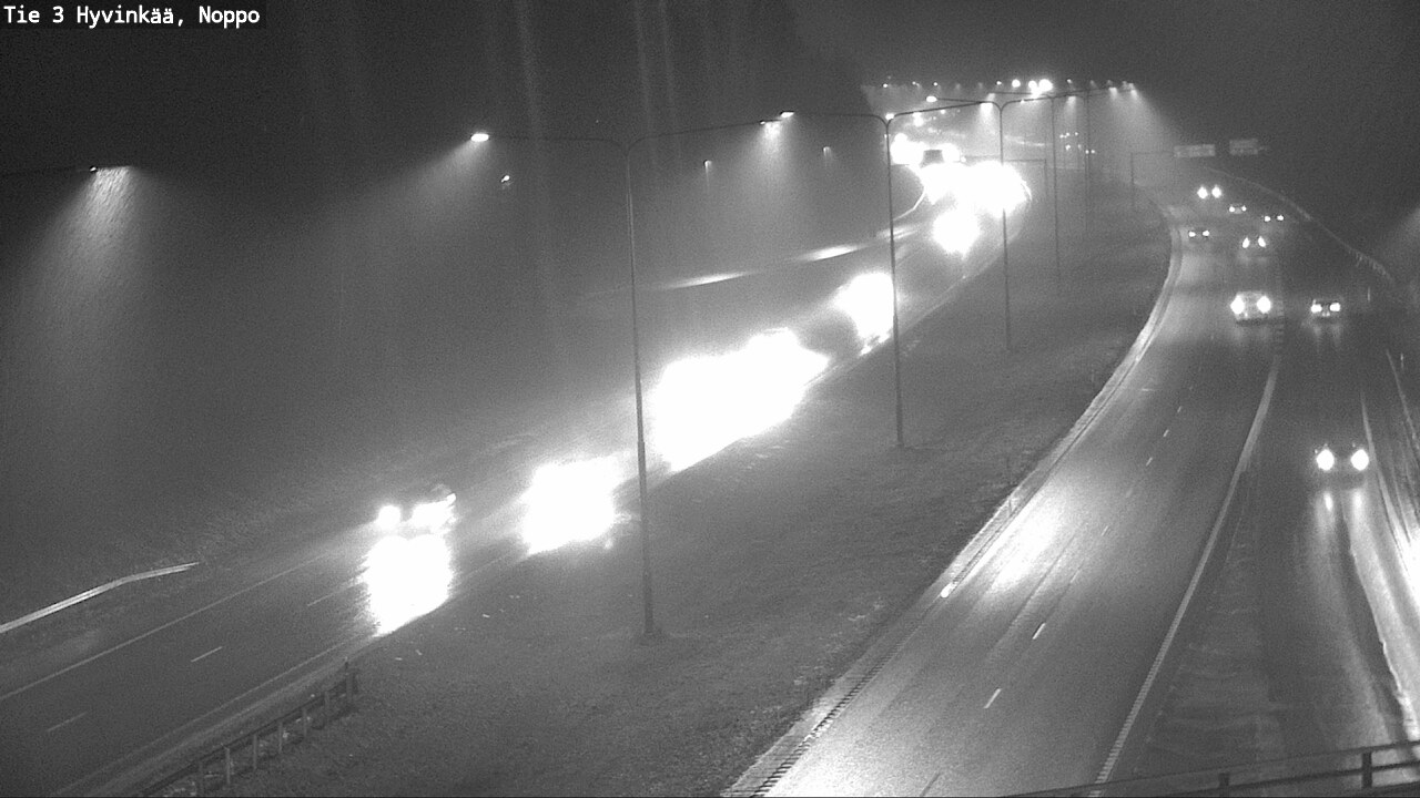 Weather Camera Image Road 3 Hyvinkää, Noppo, Hyvinkää, Uusimaa