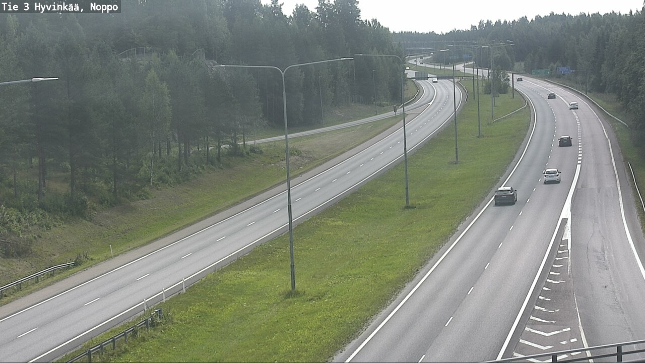 Weather Camera Image Road 3 Hyvinkää, Noppo, Hyvinkää, Uusimaa